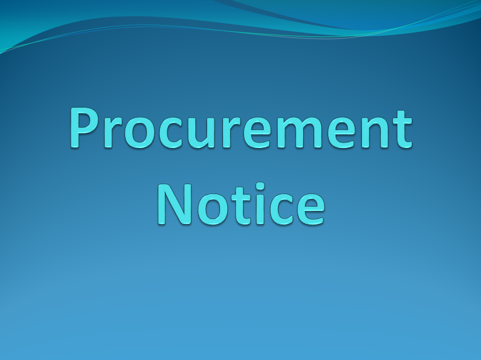 Procurement Notice