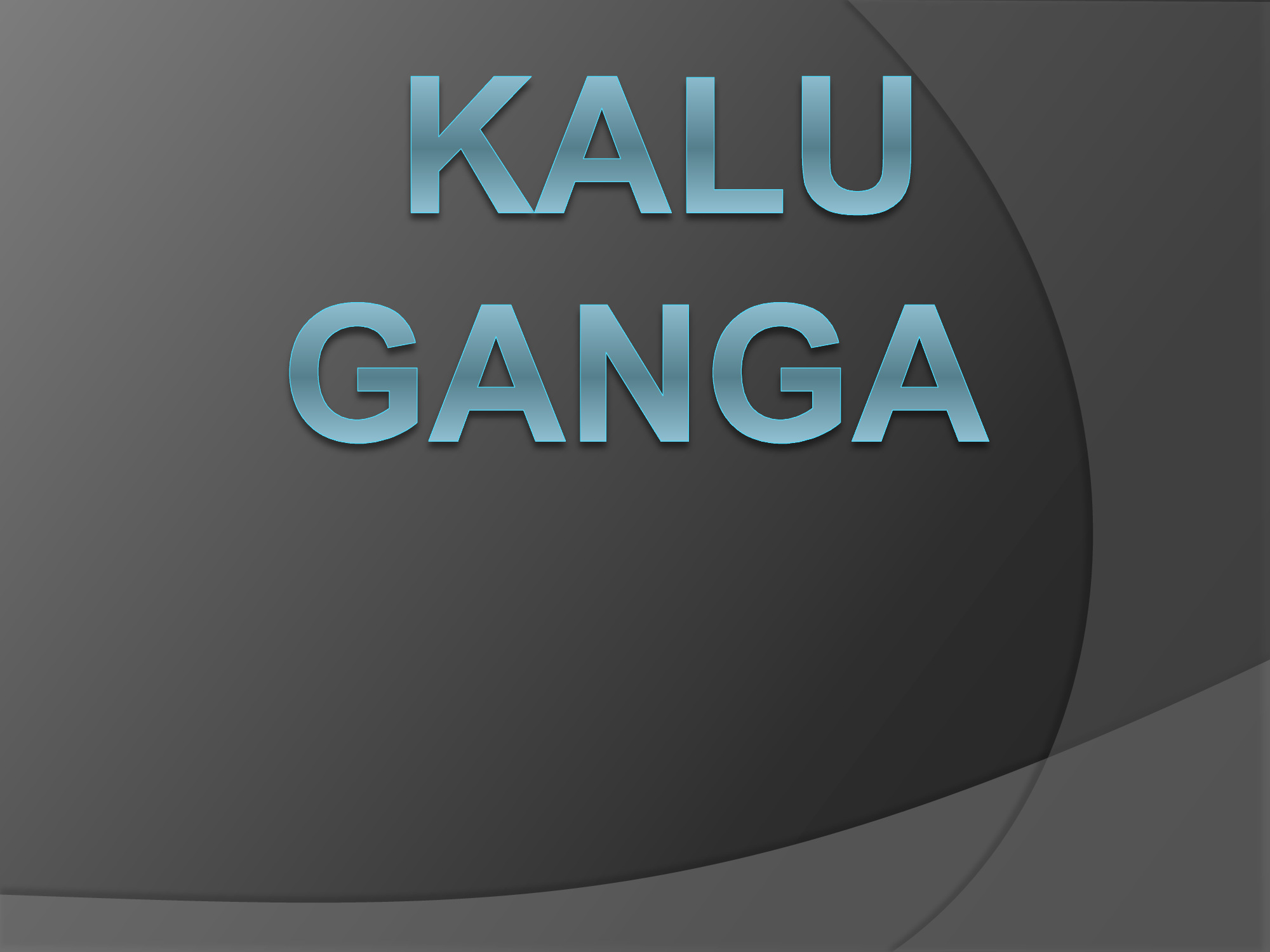 Kalu Ganga